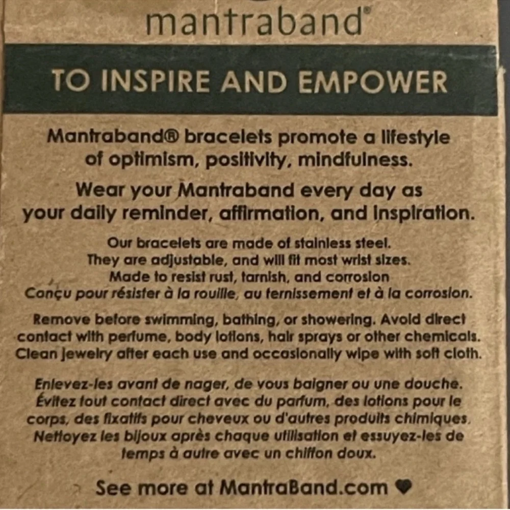 MantraBand nwt she